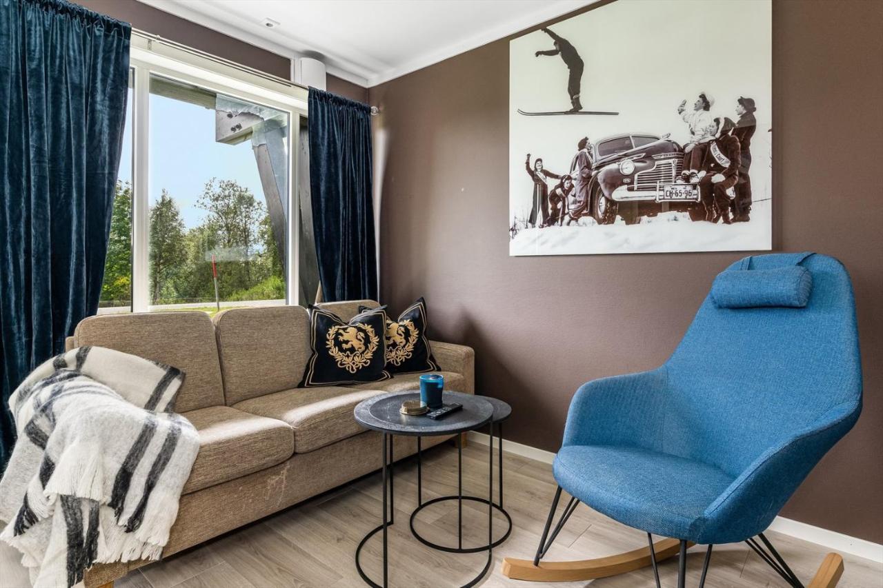 Leilighet Beitostolen Sentrum, Terrasse Og Innendors Parkering Exterior foto