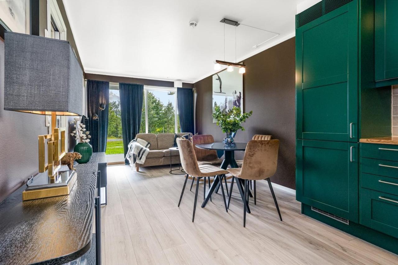Leilighet Beitostolen Sentrum, Terrasse Og Innendors Parkering Exterior foto