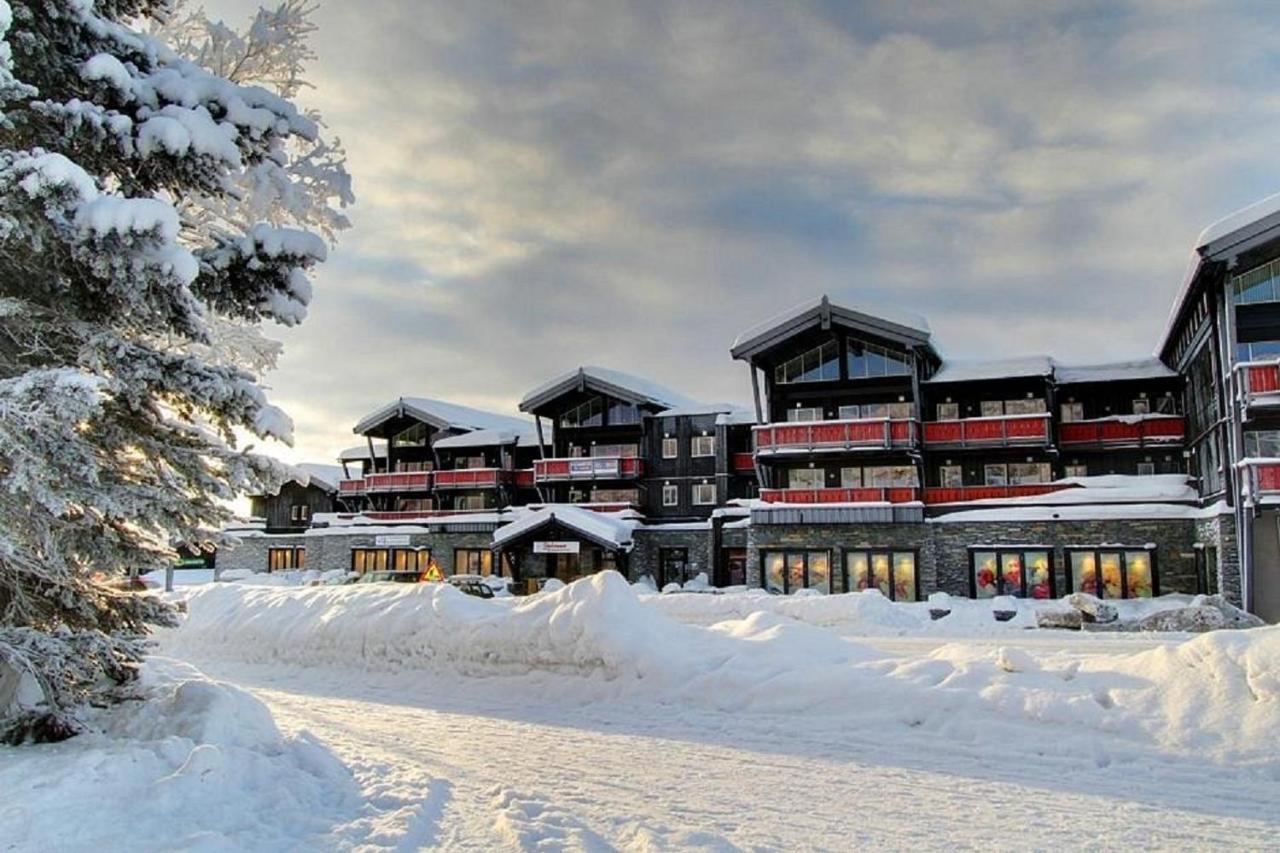Leilighet Beitostolen Sentrum, Terrasse Og Innendors Parkering Exterior foto